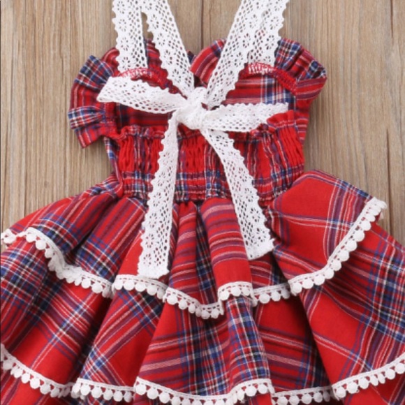 •HP! LAST 1! | NWT | Princess Plaid Layered Dress - Picture 7 of 7